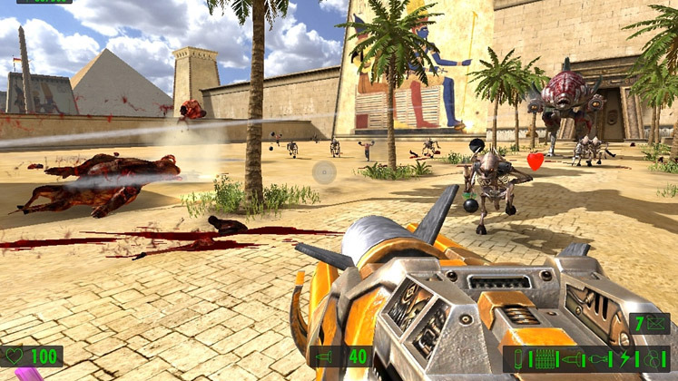 Serious Sam HD: لقطة شاشة اللقاء الأول