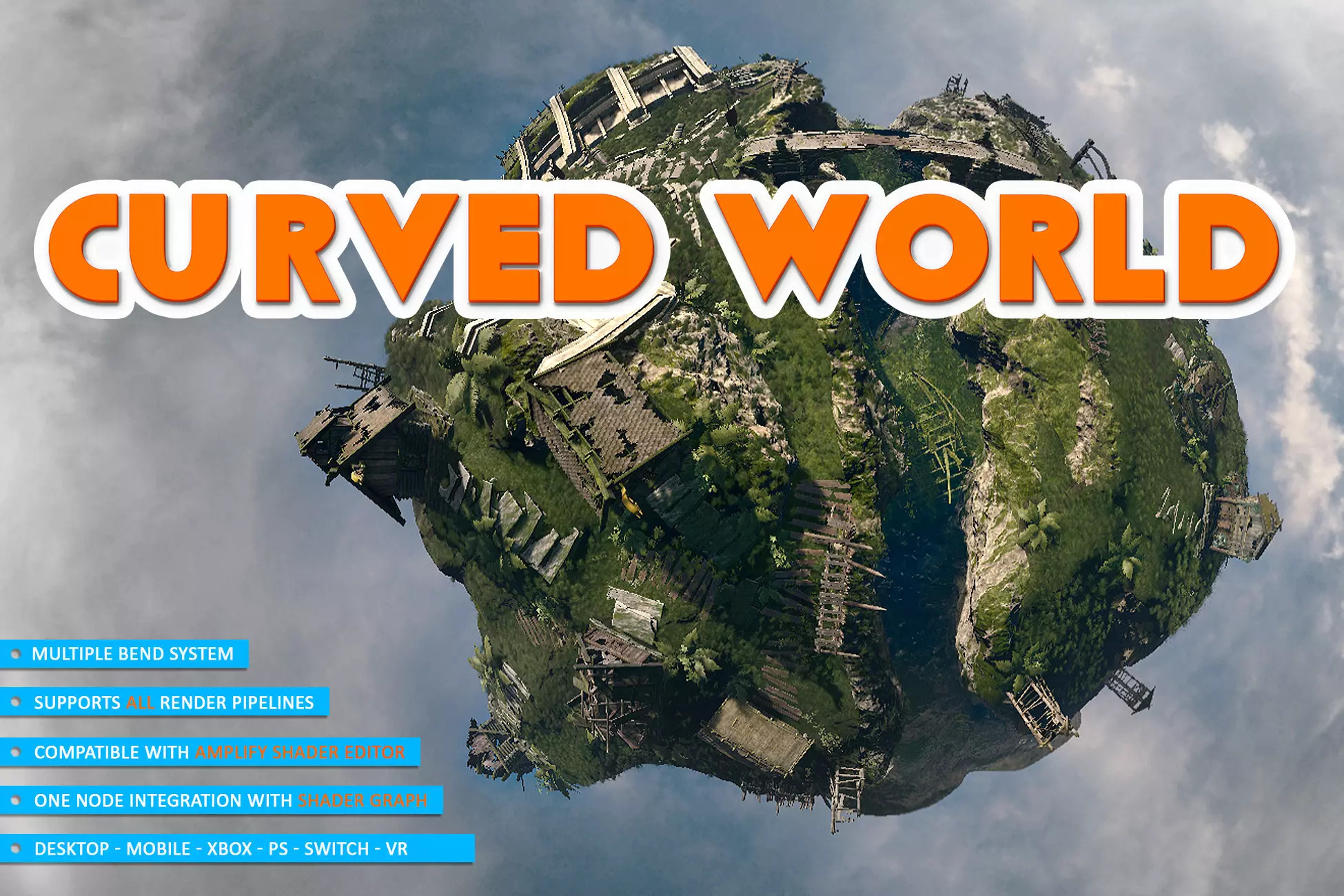 العالم المنحني