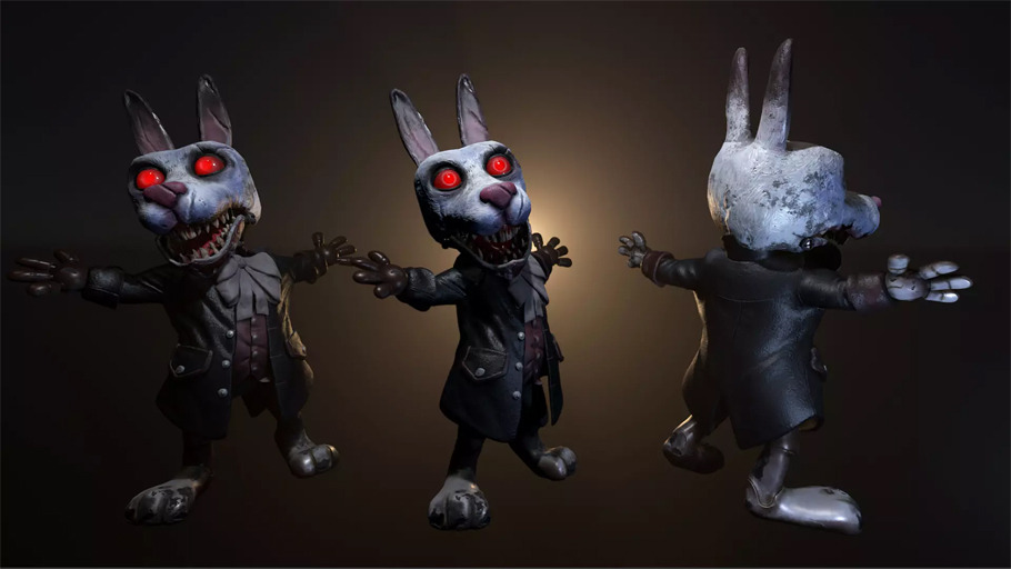 شخصية متحركة.