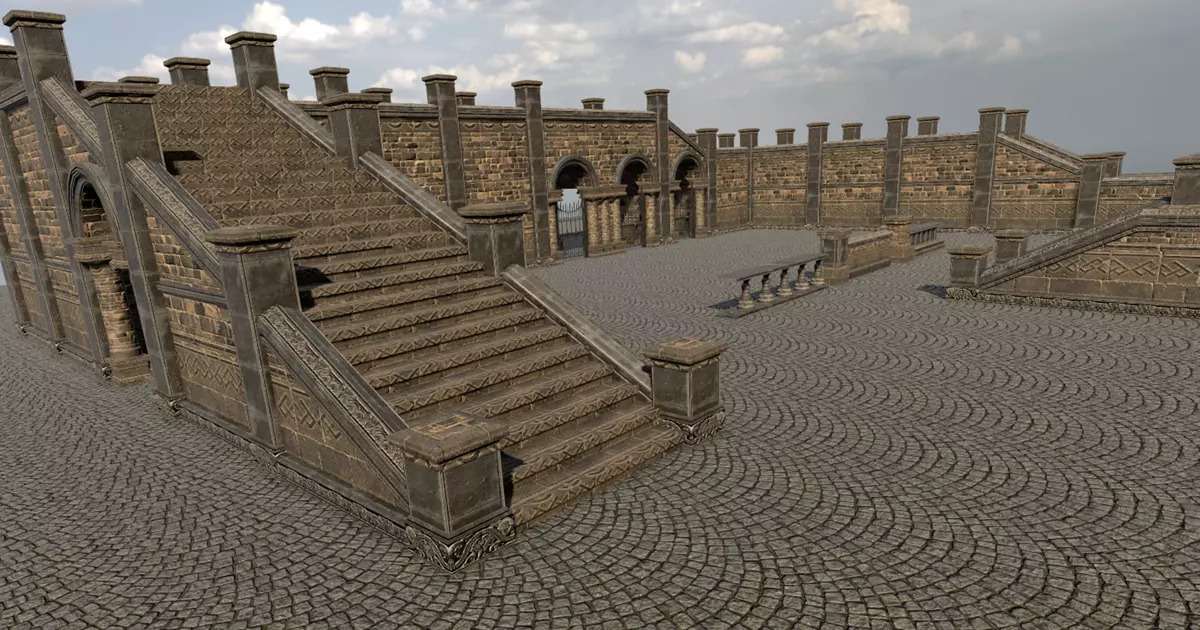 حزمة الفناء المعيارية من Unity Asset Store.