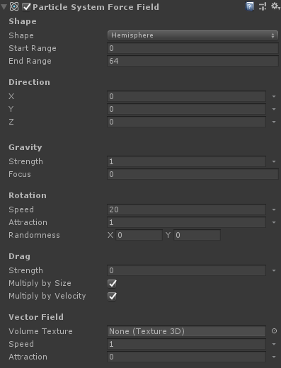 عرض المفتش الميداني لقوة نظام الجسيمات