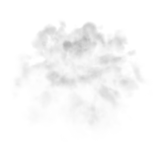 سحابة صغيرة الملمس شفافة